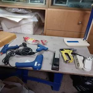 중고 국산 글루건, 건 타카 등 철물 일괄/주의 사항