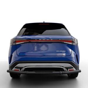 뱅가드 블랙 핀틀 리어 범퍼 가드, 23-24 RX 350 장착