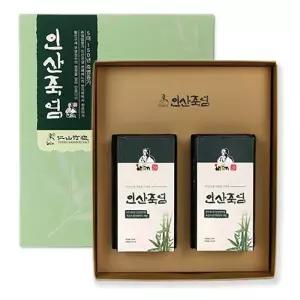 인산죽염 9회죽염 고체 240g x2개 선물세트