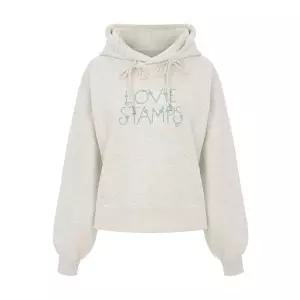 [롯데백화점]샐리 러브 레터링 자수 후드티_I6A-CTS002