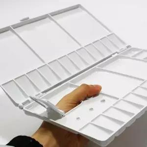 미술용 물감 팔레트 화이트 대형 미술 도구