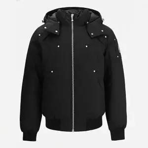 무스너클 남성 오리지널 발리스틱 셔링 트림 봄버 자켓 블랙 내츄럴 M35MB000S 1001