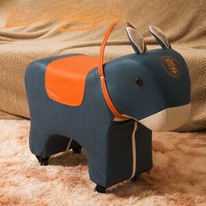 당나귀 스툴 바퀴 귀여운 발받침 모양 버전 인테리어 바퀴달린 화장대 모델 튼튼한