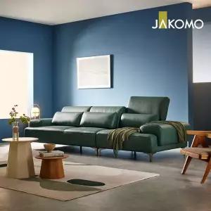 [무이자60][자코모] 비엔토 하이 4인 기능.성 슈렁큰 천연면피 소가죽 소파