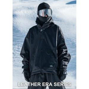 남여공용 스키복 보드복 스노우 보드 옷 세트 후드 자켓 바지 가죽 텍스처 방수 방풍 겨울