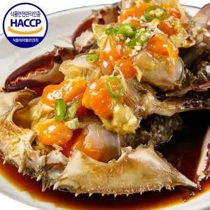 일일수산 알배기 암꽃게장 간장게장 2kg 3개 식사 회식 외식 혼밥 집밥 점심시간