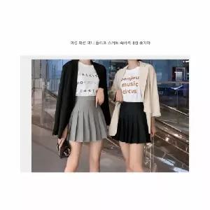 여성미니스커트 패션 미니 스커트 속바지내장 숏치마 골프 테니스