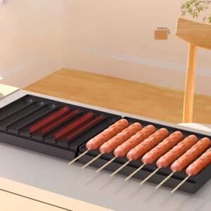 소시지구이 그릴판 야시장 휴게소 소시지그릴 업소용 이중 60A 간식 온도 기본모델