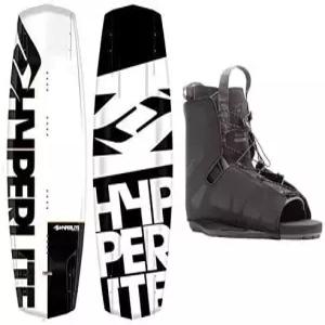 하이퍼라이트 주파수 웨이크보드 바인딩이 있는 패키지 에이전트 부츠 사이즈 612. 138 및 142cm에