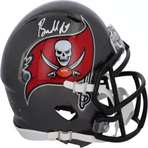 베이커 메이필드 탬파베이 버캐니어스 사인 스피드 미니 헬멧 NFL