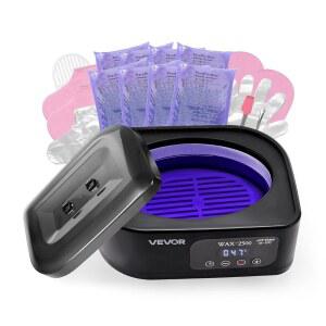 손과 발을 위한 VEVOR 파라핀 왁스 머신, 3500ML 프로페셔널 워머, 113 -167 디지털 디스플레이 목욕 보습 키트, 피부 보습을 타이머, 홈 스파, 미용실