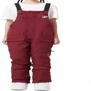 JOITIAL 여성용 스키 턱받이 오버롤 따뜻한 방수 마모 방지 원피스 싱글 및 더블 보드 스키용