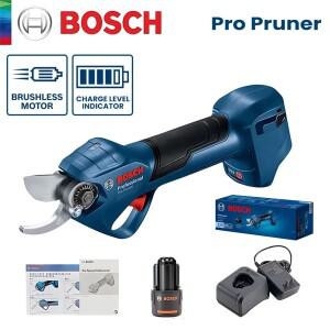 Bosch Pro Pruner 전기 가지 치기 가위 12V 무선 브러시리스 정원 최대 25mm 나뭇 전동 공구