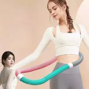 스프링 훌라후프 복근운동 다이어트 홈트 복부 슬림 실내 운동기구