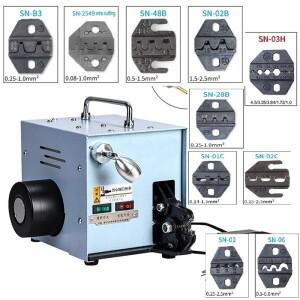 Zten 60W 터미널 압착기 220V 50Hz 전기 냉간 도구 크림퍼 기계