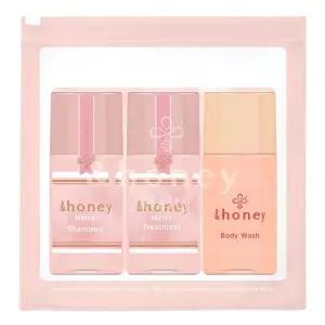 허니 멜티 샴푸  헤어 트리트먼트  바디 워시 미니 보틀 세트 45ml+45g (주) 바이클리어 기타
