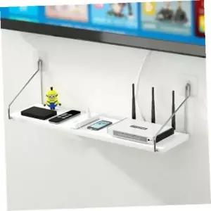 셋탑박스선반 벽고정 공유기 셋톱박스 선반(60cm) 셋톱박스거치대