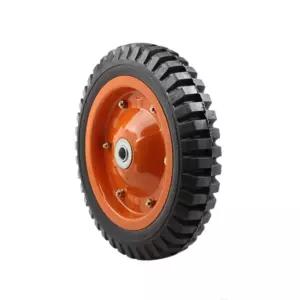 구르마바퀴 펑크없는 고중량 통바퀴 14인치 캐스터 긴수명 손수레카트 발통