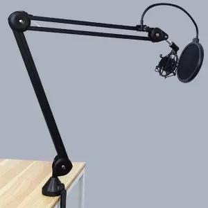 [알티피아]스탠드 ufo마이크 관절 검정 마이크거치대 탁상용