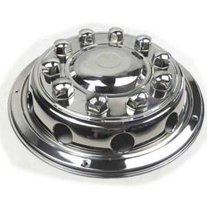 버스 휠캡 22.5인치 휠커버 부품 휠캡 버스용 개조 호환 뒷면 스테인레스 22인치