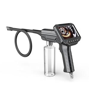 4.3인치 2MP 1080P 에어컨 청소 내시경 CMOS 내시경 측면도 측면 스프레이 디지털 현미경 카메라