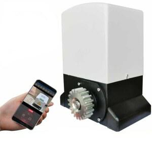 자동대문 철대문 슬라이딩모터 전동 슬라이딩 370W 1개 게이트 휴대 제어 도어 전화