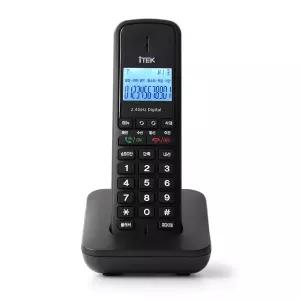 아이텍 IK-1050 가정용 사무실 업소용 발신자 무선 전화기 한글메뉴