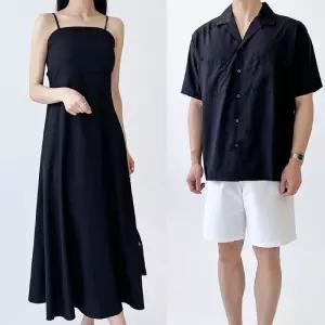 신혼여행 커플룩 케주얼 해외 팬츠 남방 썸머룩 원피스 하와이안