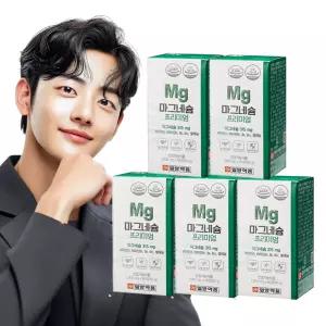 일양약품 마그네슘 프리미엄 1000mg 60정 5통