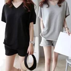 여자 트레이닝 URD-021 여성 빈티지 반팔