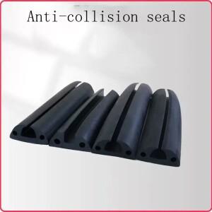 해양 충돌 방지 스트립 선박 액세서리 U자형 펜더 고무 FRP 스피드보트 요트 낚시 보트 D형