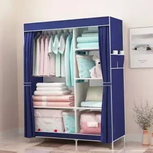 천 옷장 공간활용 리빙 싱글 패브릭 옷장 조립 방수 먼지 이동식 수납장 정리함 diy 시스템 이동형 조립식