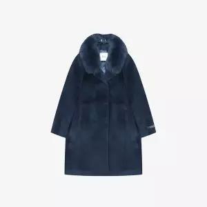 갤러리아 [25FW]베스띠벨리 알파카 혼방  폭스퍼 코트 (BLHAY2692)BLH2692