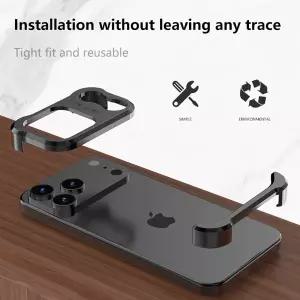 럭셔리 불규칙 티타늄 합금 범퍼 아이폰 17 17 프로 맥스 17에어 렌즈 보호 메탈 충격 방지 테두리 없는 보