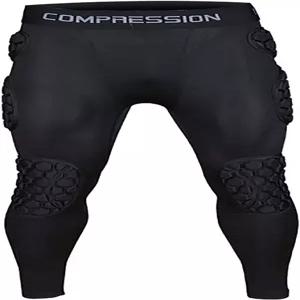 축구 농구 페인트볼 리브 프로텍터용 남성 패딩 보호 장비 세트 트레이닝 바지