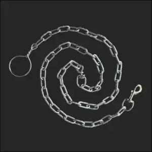 중간도래 목줄 개줄 고급 5mm 체인 국산 진돗개 대형