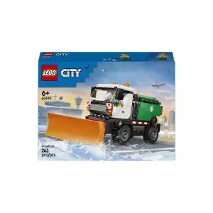 레고 시티 안전 예방 겨울 도로를 부탁해 제설 트럭 출동 학습교재 수업교구 유치원 어린이 선물