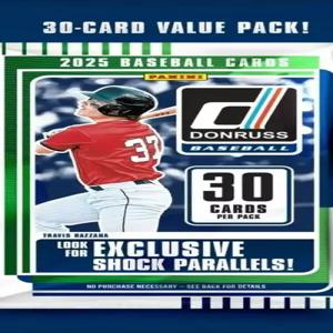 2025 파니니 돈루스 야구 대형 공장 봉인 점보 팻 첼로 팩 30장! 칼 립켄 주니어 닉 커츠 폴 스켄스 제이콥