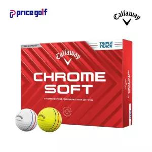 [캘러웨이 정품] CHROME SOFT TRIPLE TRACK 3피스 골프공