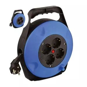 (제스트)접지전선릴 SM 캠핑릴 릴작업선 SM-R4-10M 케이블릴