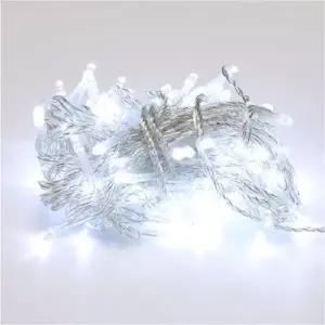 LED UXB642Z8 크리스마스트리 전구 96구 연결형 투명선 백색