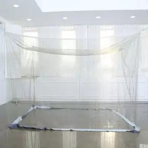 국방색 사각모기장 별대 5-6인