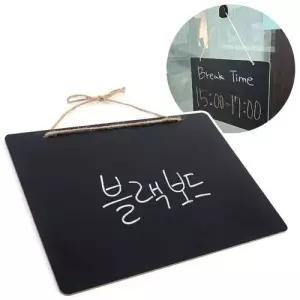 소형 양면 칠판 보드 블랙보드 학습 도구 미니 흑칠판 WFLORC9