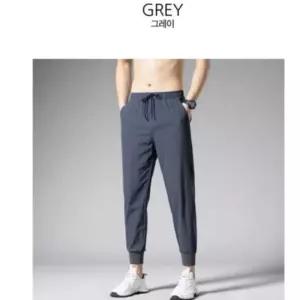 쿨링조거팬츠 남성바지 조거팬츠 기모 남자 트레이닝 남성 배기바지 안감조거