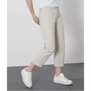 [올리비아로렌][비밀특가] 자수 블록 데님 팬츠__VVCMPYF7371