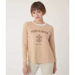 [올리비아로렌][비밀특가] 텍스쳐 스트라이프 티셔츠_VVCAL3F8361