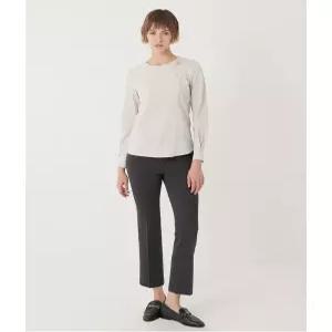 [올리비아로렌][비밀특가] 져지 소재 부츠컷 팬츠_VOCDL3F7321