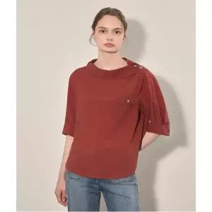 [올리비아로렌][비밀특가] 보트넥 블라우스_VVCNL4F7261