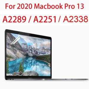 맥북 호환 프로 13 용 스크린 보호대 광택 투명 필름 A2289 A2251 A2338