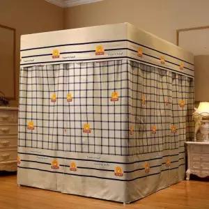 사각 난방텐트 두꺼운 한겨울 커튼